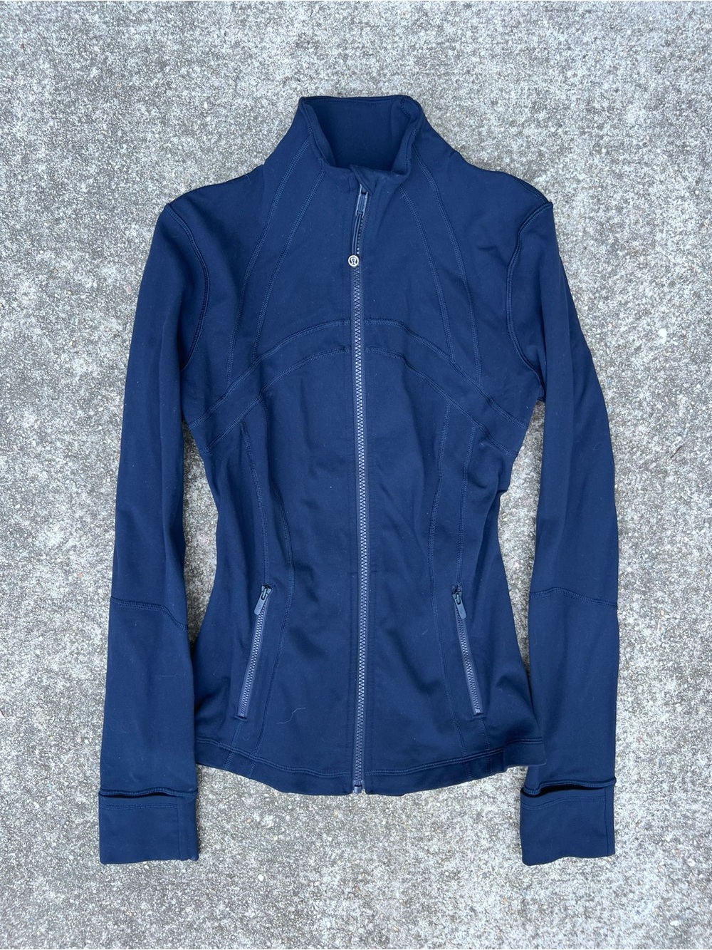 Lululemon Define Jacket True Navy Full Zip Athletic Jacket Size 6